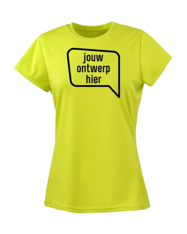 sport tshirt bedrukken met eigen ontwerp