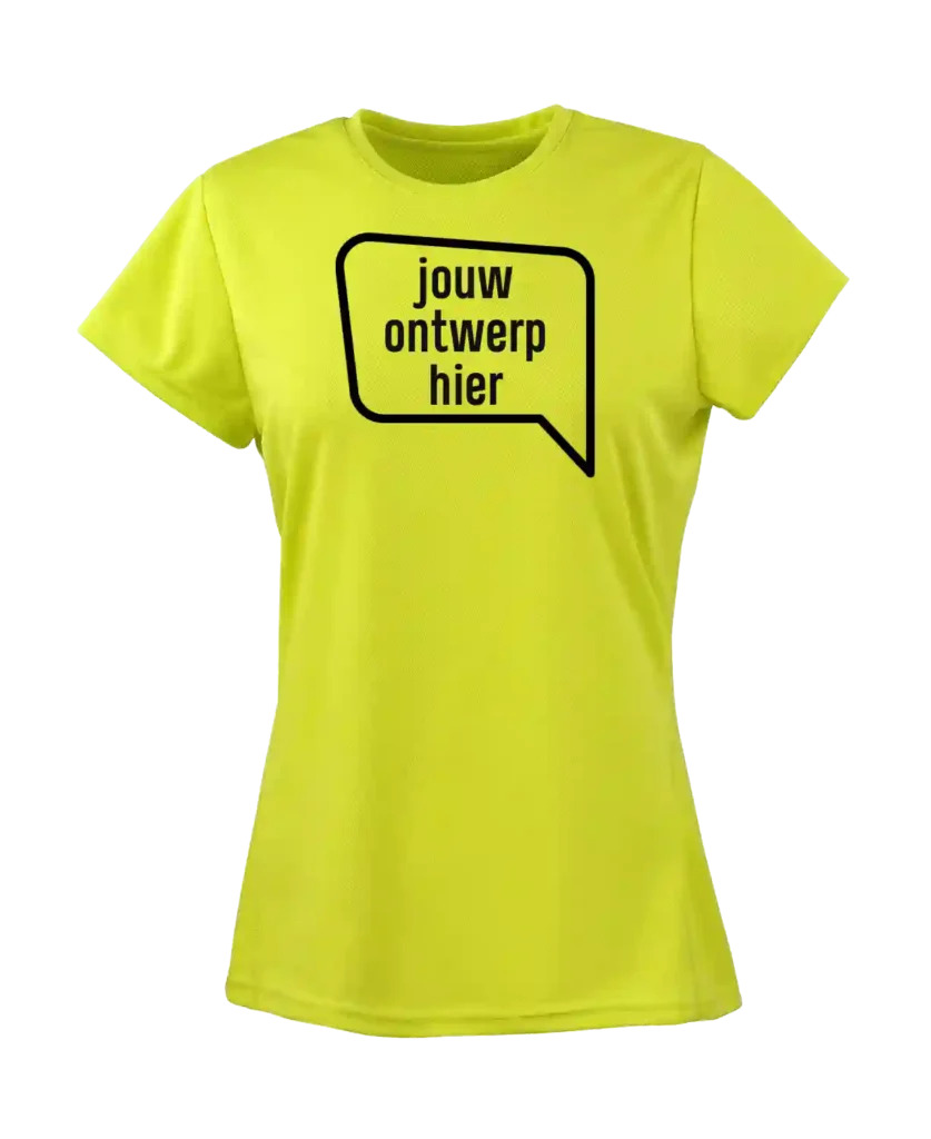 sport tshirt bedrukken met eigen ontwerp