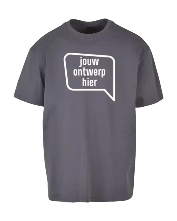 oversize tshirt bedrukken met eigen ontwerp logo footo