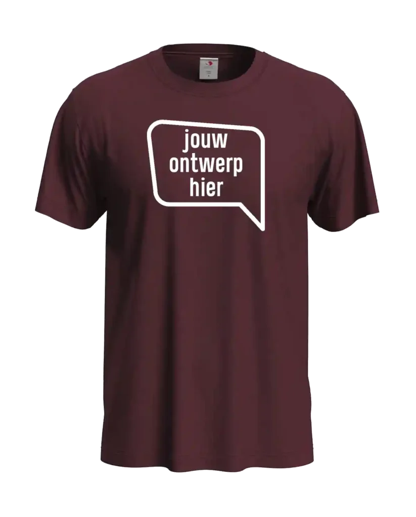 tshirt bedrukken met eigen ontwerp logo foto