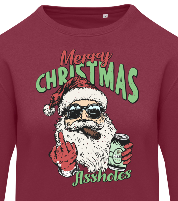 merry_chris_ass_trui_zwart unisex