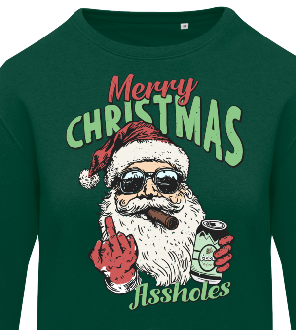 merry_chris_ass_trui_zwart unisex