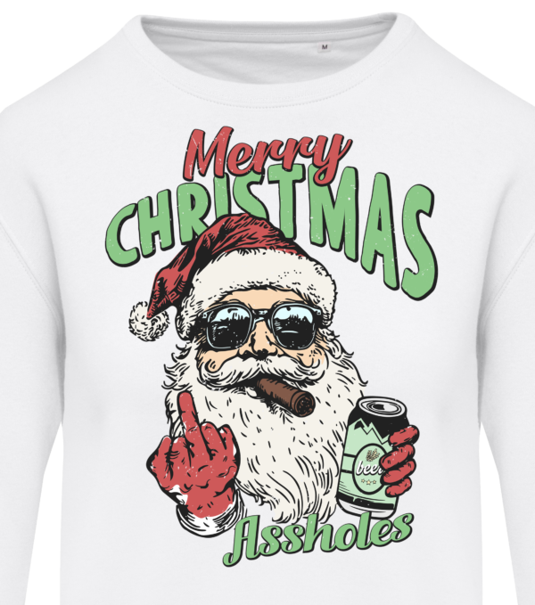 merry_chris_ass_trui_zwart unisex