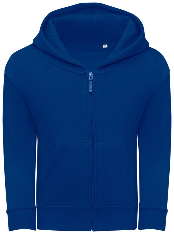 blauw zipped hoodie kinderen