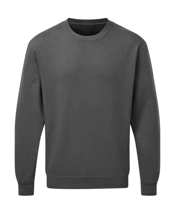 donker grijs Crew Neck Sweater heren