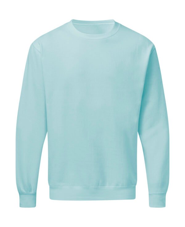 dusty blue Crew Neck Sweater heren