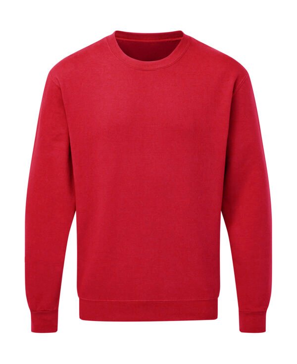 rood Crew Neck Sweater heren