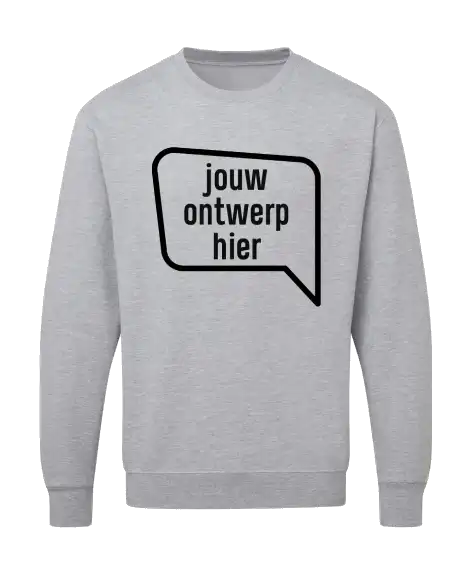Crew Neck sweater heren bedrukken