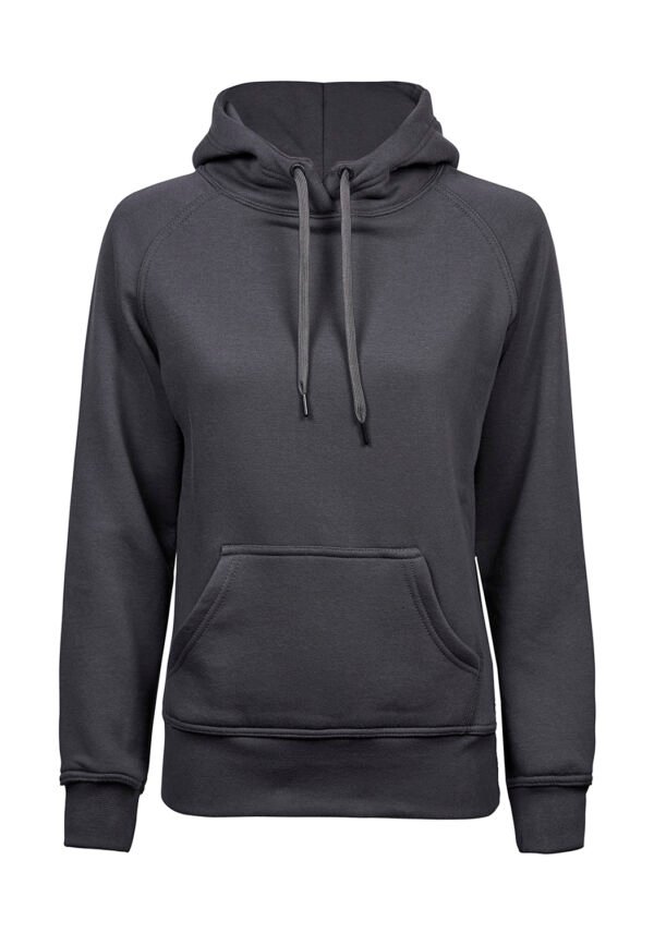 donker grijs premium hoodie dames