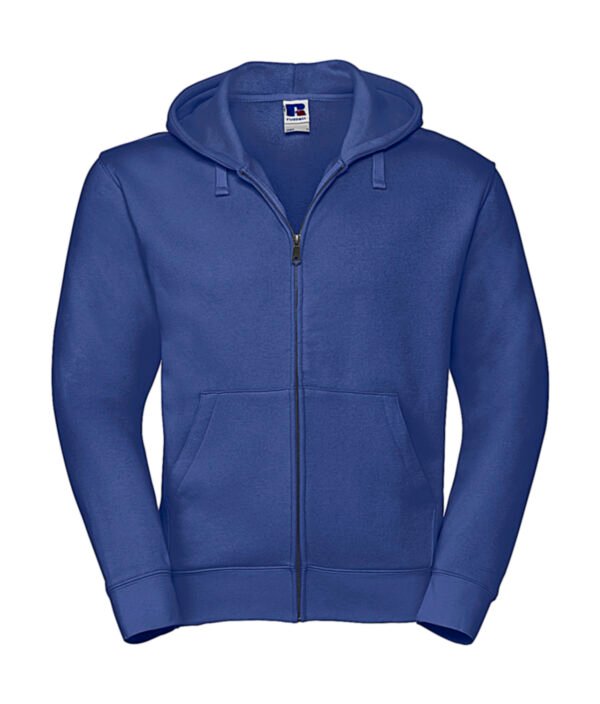 blauw zipped hoodie heren