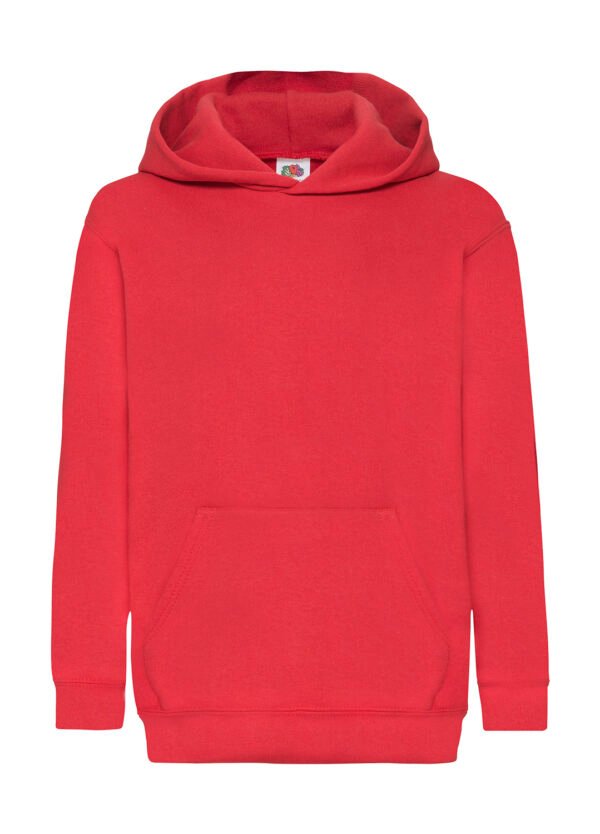 rood classic hoodie kinderen