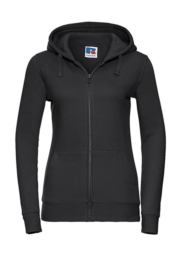 zwart zipped hoddie dames