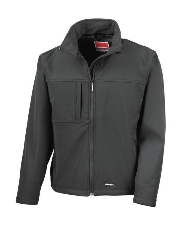 Heren softshell jas bedrukken met logo