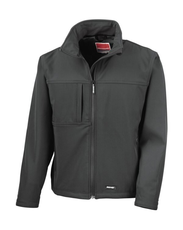 Heren softshell jas bedrukken met logo