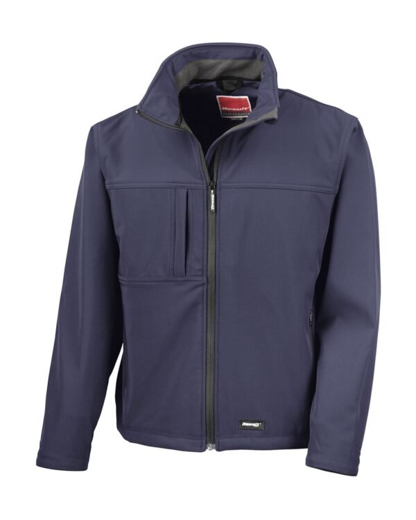 Heren softshell jas bedrukken met logo