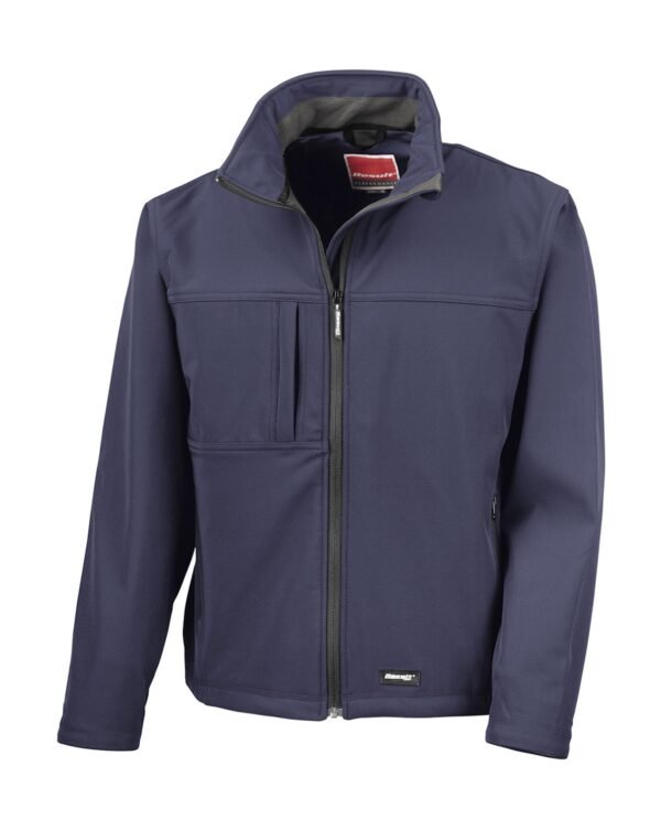 Heren softshell jas bedrukken met logo