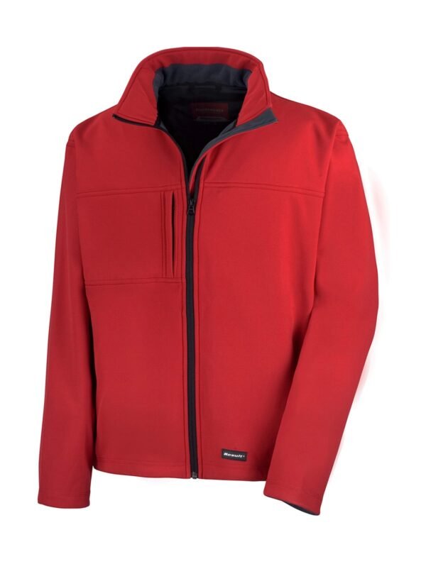 Heren softshell jas bedrukken met logo