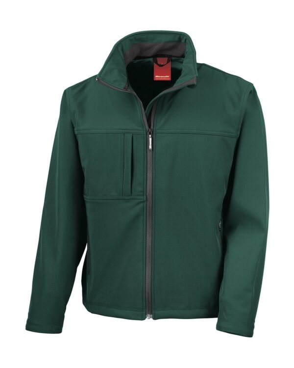 Heren softshell jas bedrukken met logo