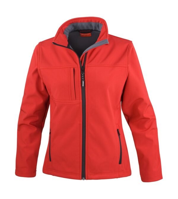 dames softshell jas bedrukken met logo