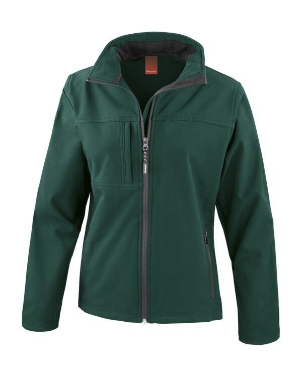 dames softshell jas bedrukken met logo