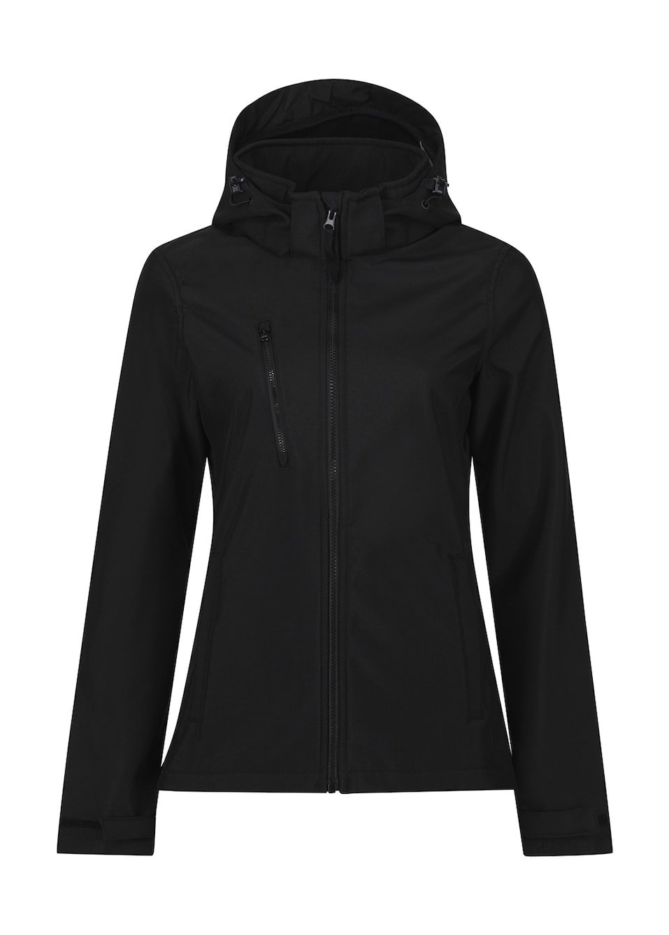 949_17_101_F-2021_01 dames softshell jas met capuchon bedrukken