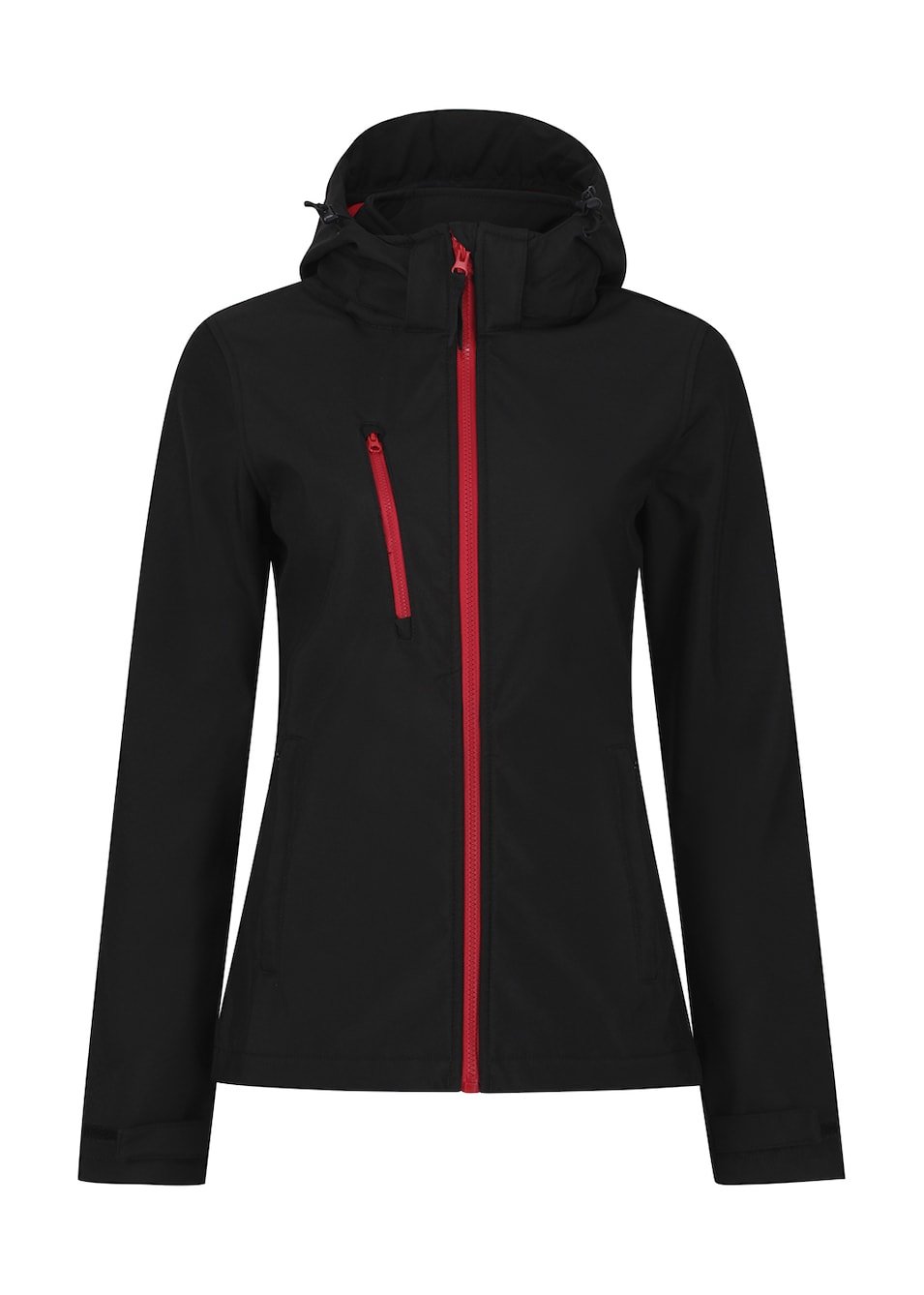 949_17_154_F-2021_01 dames softshell jas met capuchon bedrukken