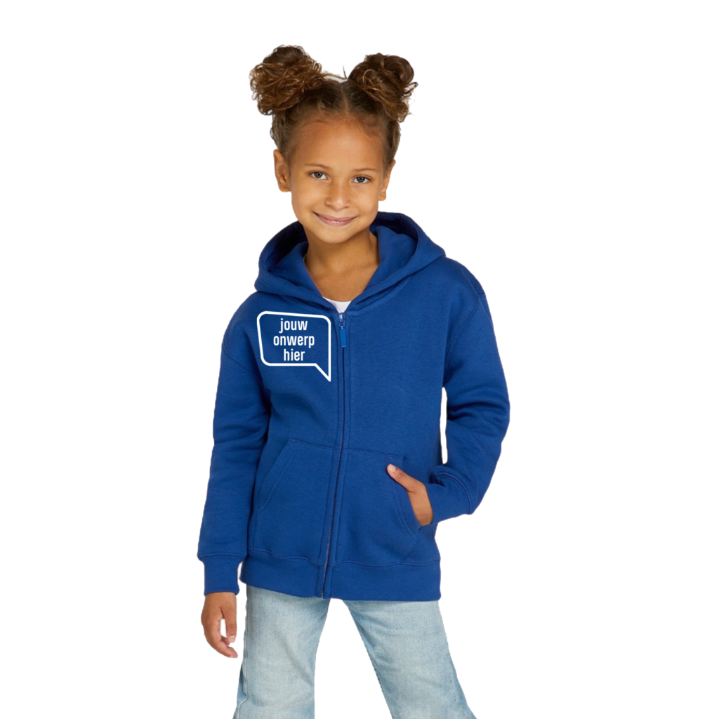 Zipped hoodie kindren