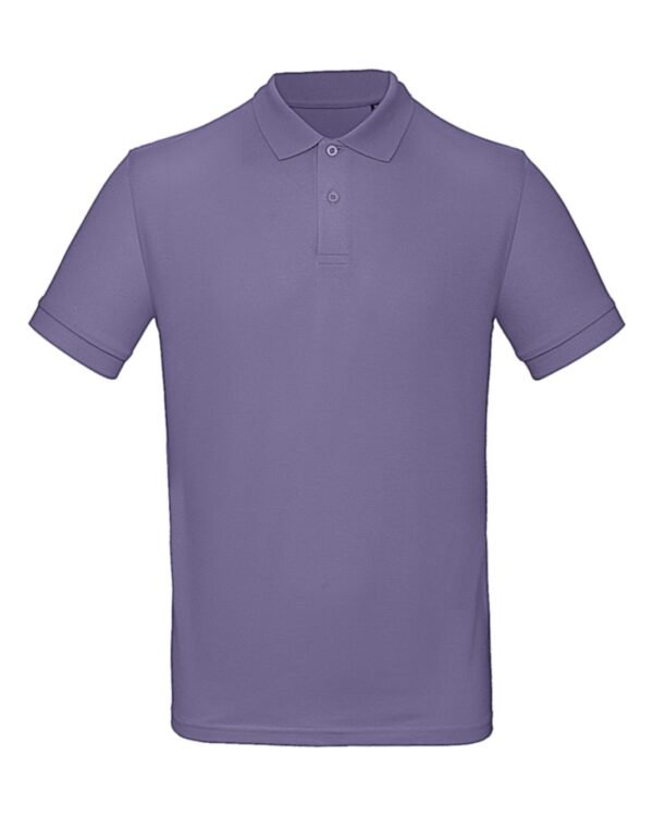 lila polo heren bedrukken