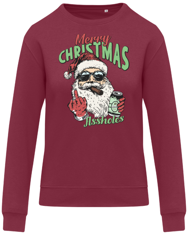merry_chris_ass_trui_zwart unisex