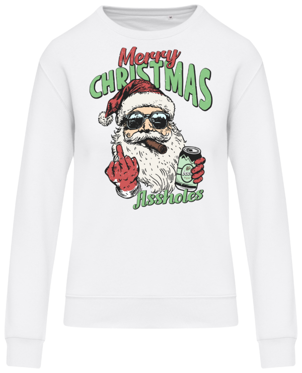 merry_chris_ass_trui_zwart unisex