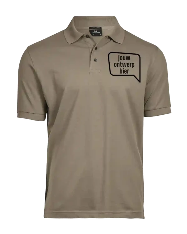 polo tshirt bedrukken met logo foto