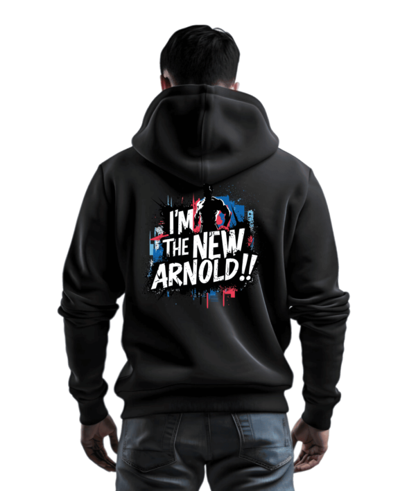 gym hoodie heren met print Logoprintlab