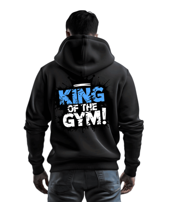 gym hoodie heren met print Logoprintlab