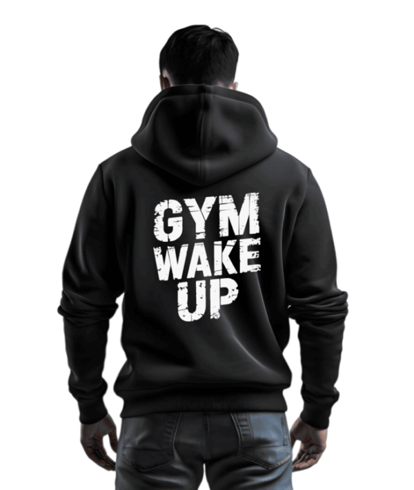 gym hoodie heren met print Logoprintlab