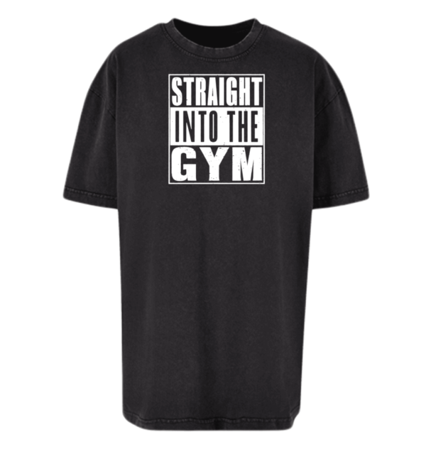 gym oversize tshirt met ontwerp logoprinlab