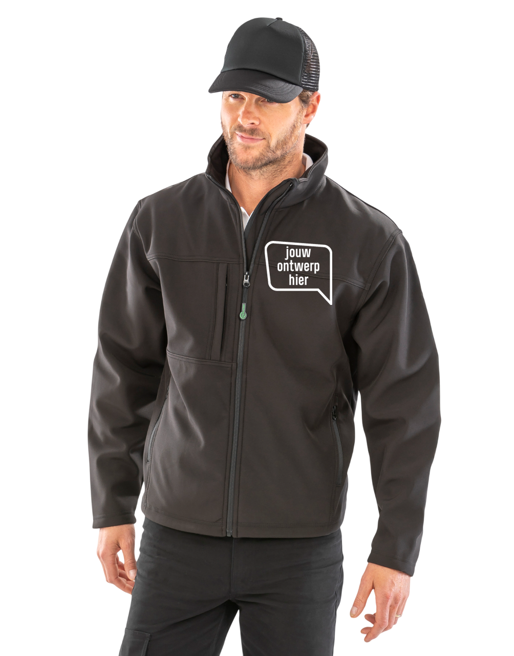 Heren softshell jas bedrukken met logo Heren softshell jas bedrukken met logo