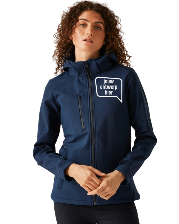 Softshell Jas Dames met capuchon bedrukken