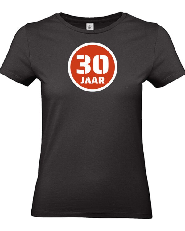 T-shirt Stopbord met leeftijd bedrukken