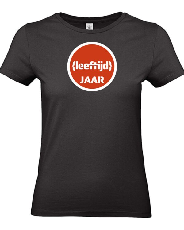 T-shirt Stopbord met leeftijd bedrukken
