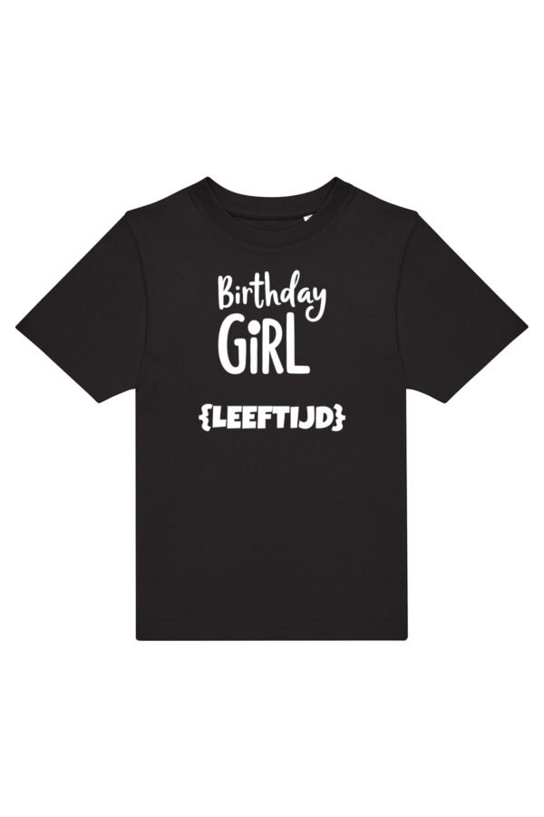 verjaardags T-shirt meisjes