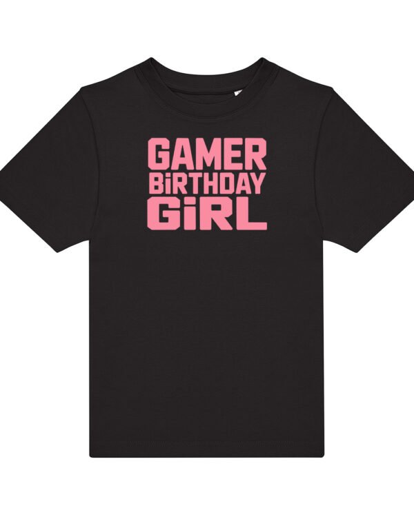 T-shirt Gamer Girl met foto en naam