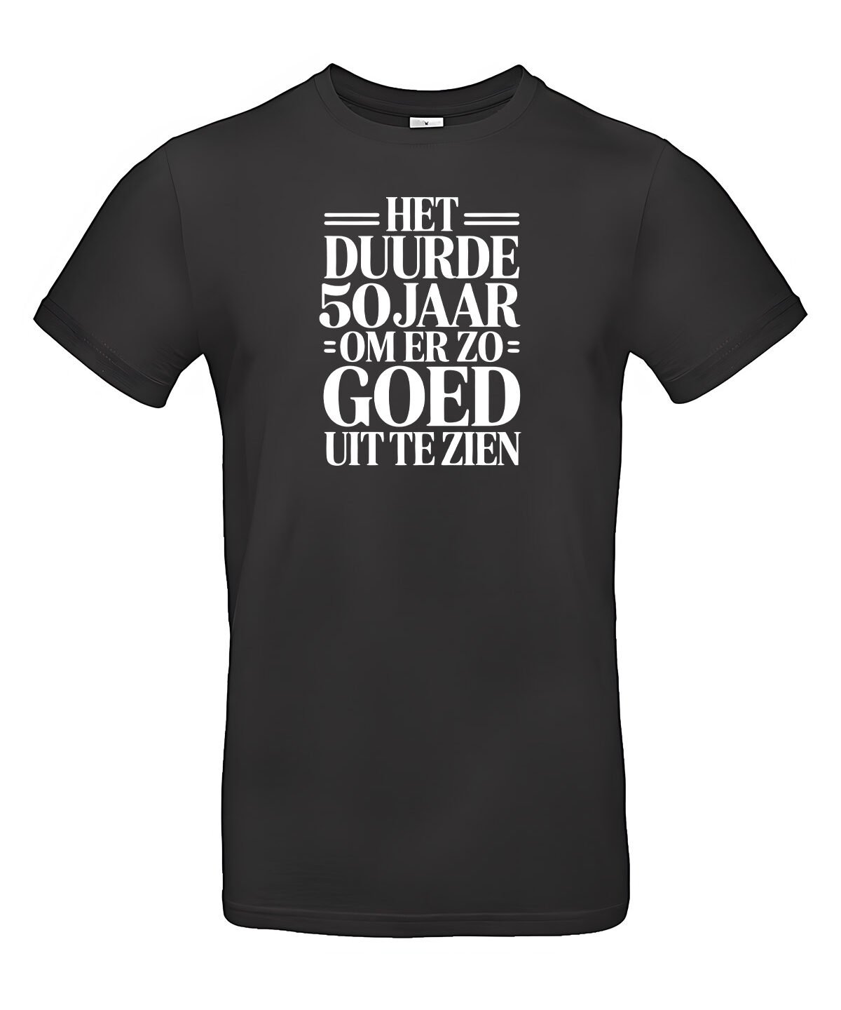 Thema_Het duurde ... jaar om er zo goed uit te zien_1_1 50 jaar t-shirt