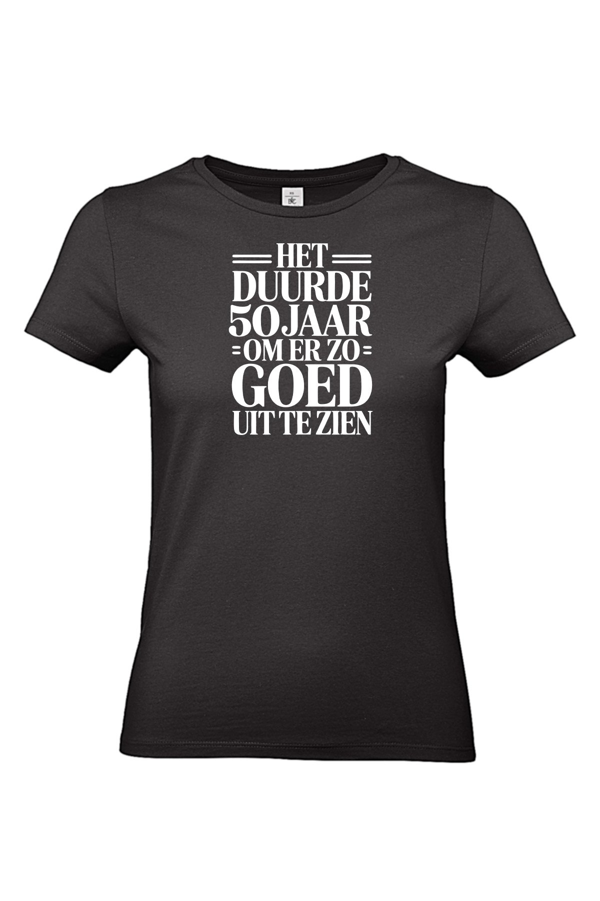 Thema_Het duurde ... jaar om er zo goed uit te zien_2_1 50 jaar t-shirt