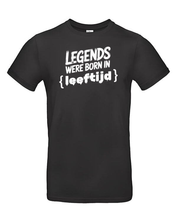 T-shirt met geboortejaar bedrukken