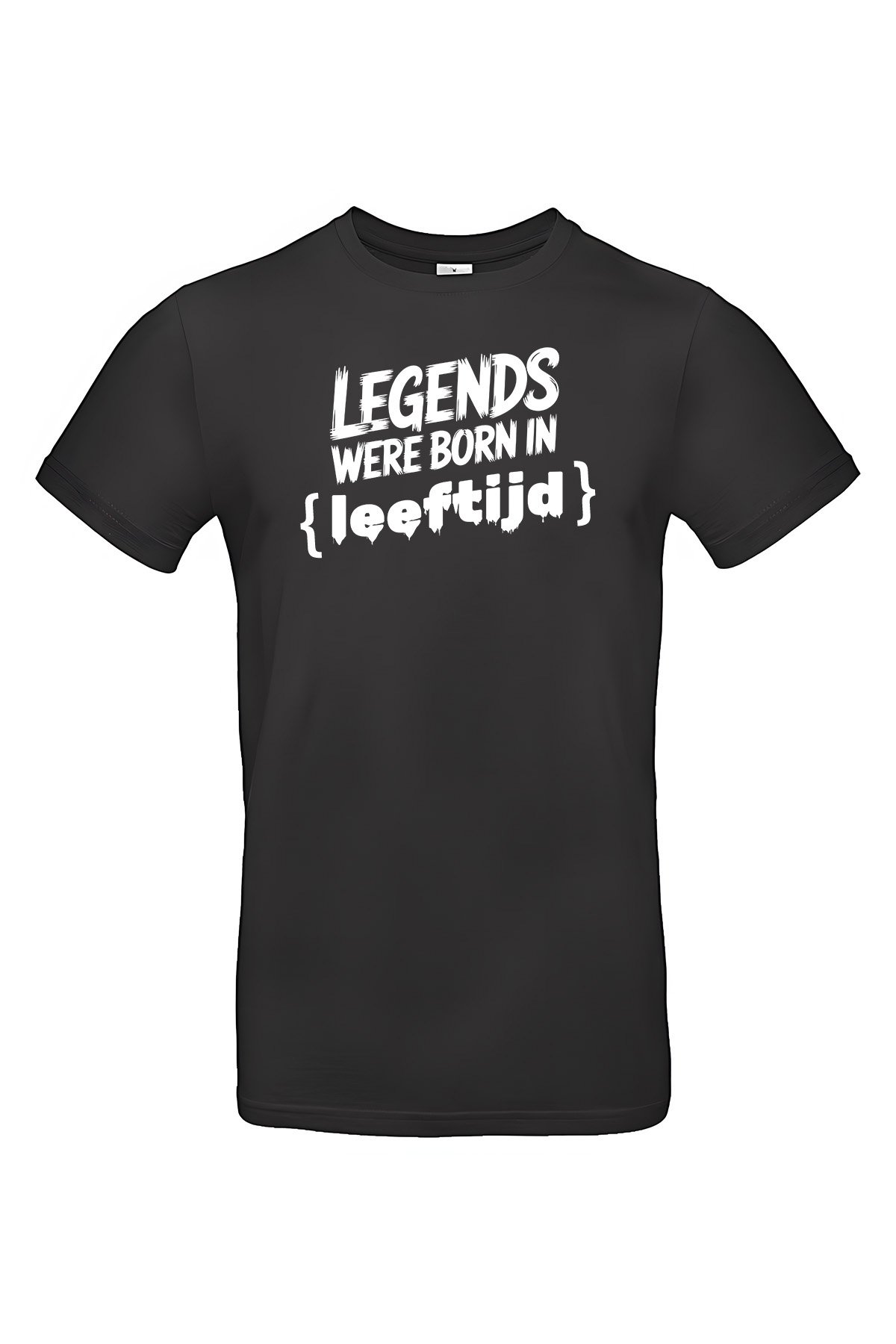 Thema_Legends were born in_2_1_Text T-shirt met geboortejaar bedrukken