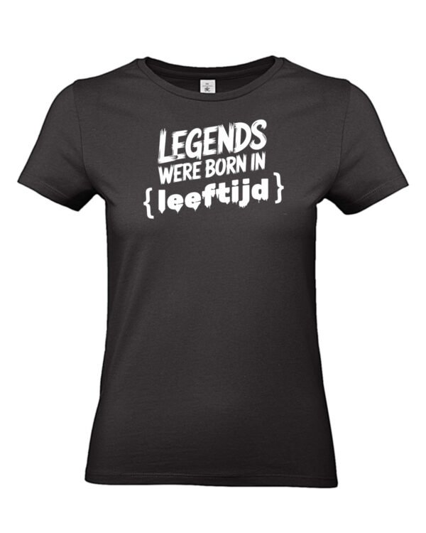 T-shirt met geboortejaar bedrukken