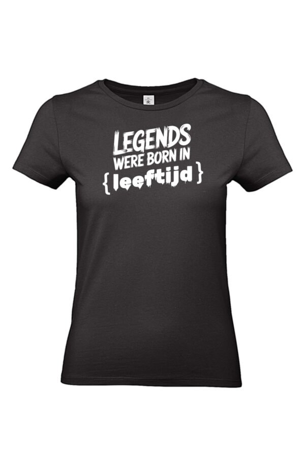 T-shirt met geboortejaar bedrukken