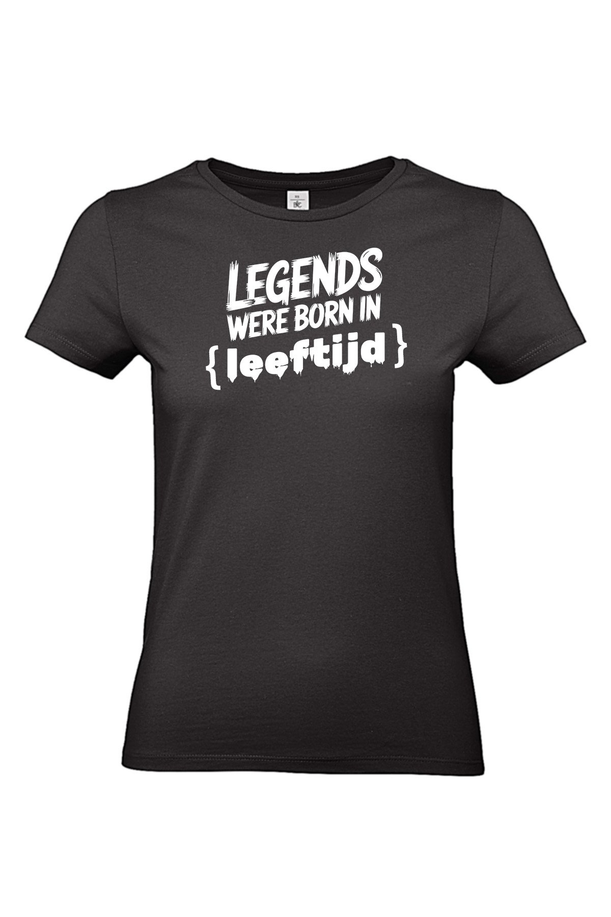 Thema_Legends were born in_2_2_Text T-shirt met geboortejaar bedrukken