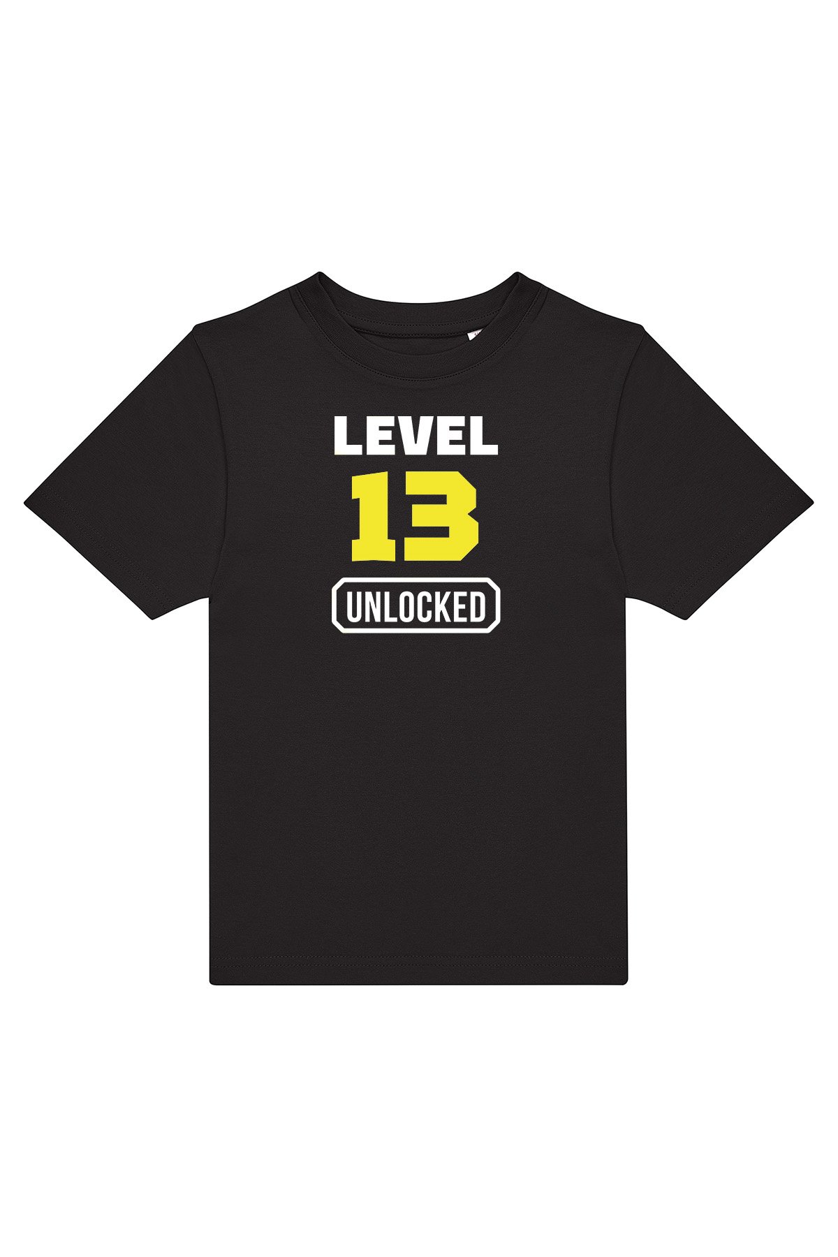 Thema_Level unlocked_1200x1800_2_1 T-shirt Level Unlocked met geboortejaar bedrukken