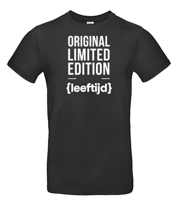limited edition verjaardag t-shirt